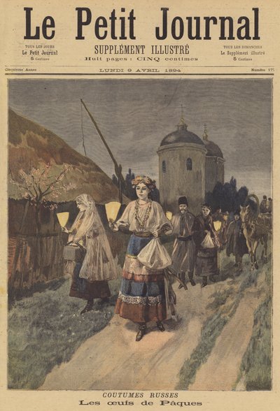 Paaseieren in Rusland door French School